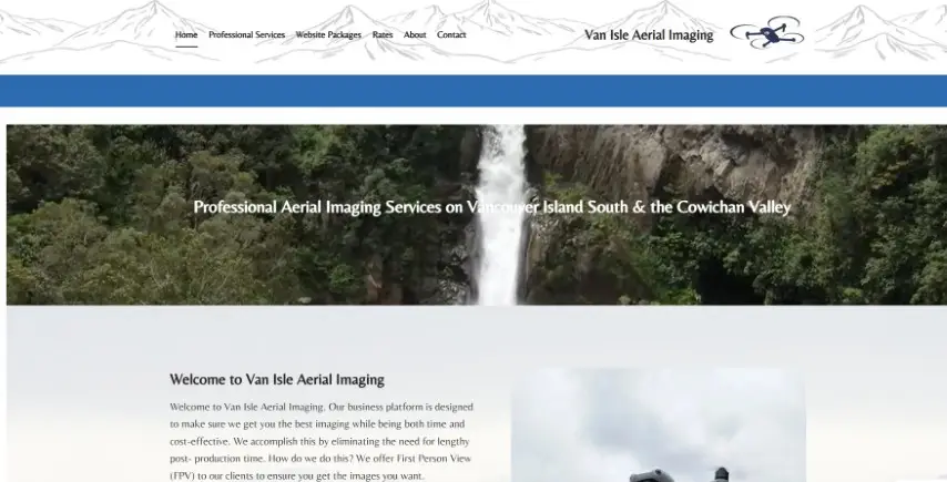 Portfolio Van Isle Aerial Imaging